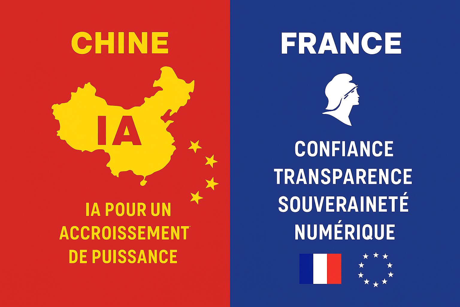 En Chine, l’IA ne se discute pas ! Elle s’organise pour un accroissement de puissance certain.